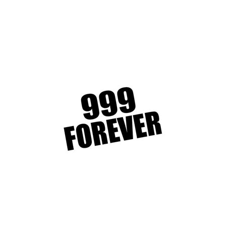 999 Forever Decal Simplicitygraphics