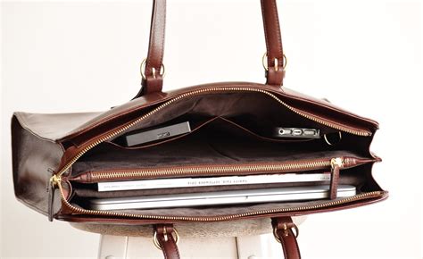 Brown Leather Laptop Bag Womens