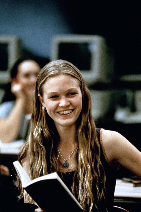 Julia Stiles As Kat Stratford Reading In 10 Things I Hate About You 1999 People Reading
