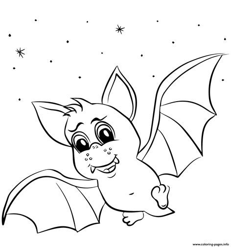 Continue to 5 of 18 below. Bat Halloween October Kids Coloring Pages Printable