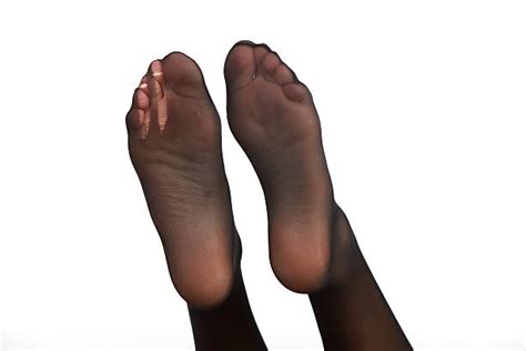 Womens Nylon Feet Banque D Images Et Photos Libres De Droit Istock