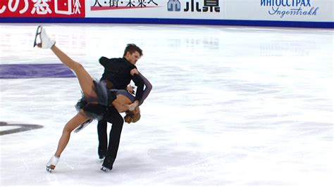 Video Gp In Moskau Stepanova Und Bukin Erobern Führung Im Eistanzen