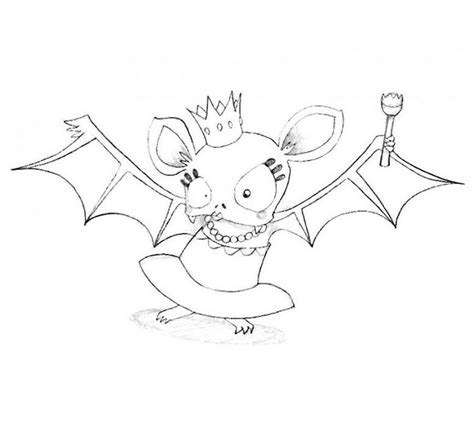 Vampire Bat Coloring Pages Coloring Home