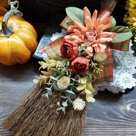 Samhain Altar Besom Altar Broom Witch Besom Witches Broom Etsy