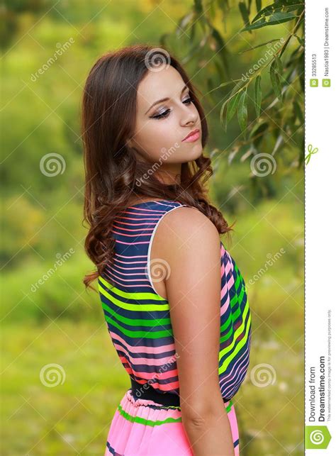 Beautiful Female Model Posing Stock Image Image Of Face Model 33285513
