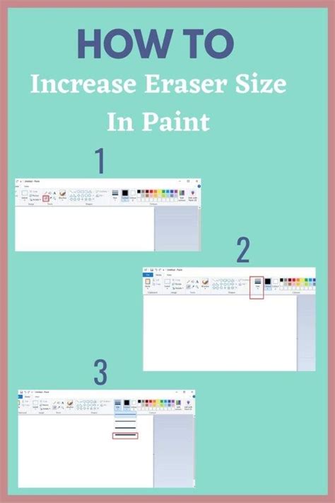 How To Increase The Size Of The Eraser In Paint 2021 Tech Stormy