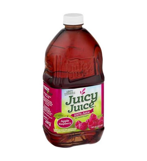 Juicy Juice 100 Apple Raspberry Juice 64 Fl Oz