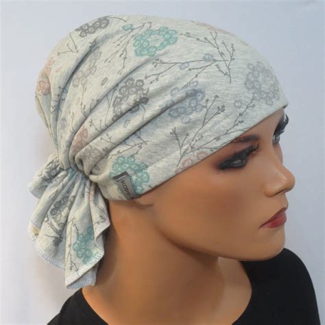 Besonders wenn man nach seiner mütze suchen muss. Damen BANDANA/MÜTZE blau Baumwolle ohne binden +CHEMOMÜTZE ...