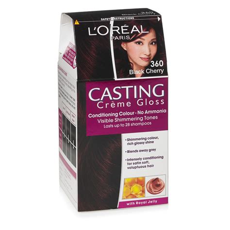 Loreal Casting Creme Gloss 360 Black Cherry Lasts Up To 28 Shampoos Ebay