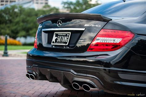 Mode Carbon Coupe Bootlid Spoiler Mercedes Benz C63 W204n Studio Rsr