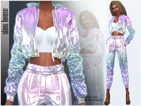 The Sims Resource Womens Holographic Pants