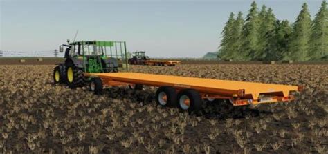 Fs19 Big Tex Trailer With Hitch V2 Farming Simulator 19 Mods