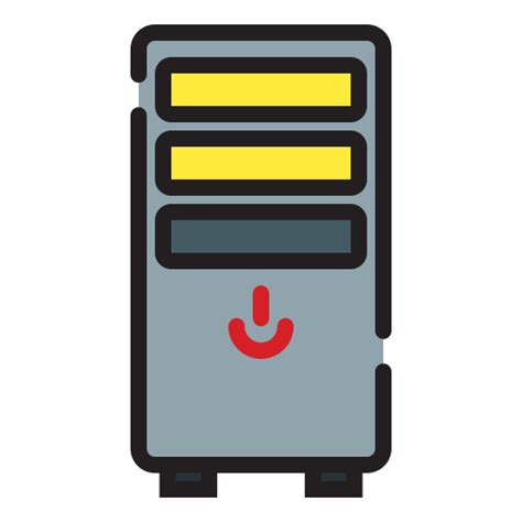 Cpu Cabinet Icon Png