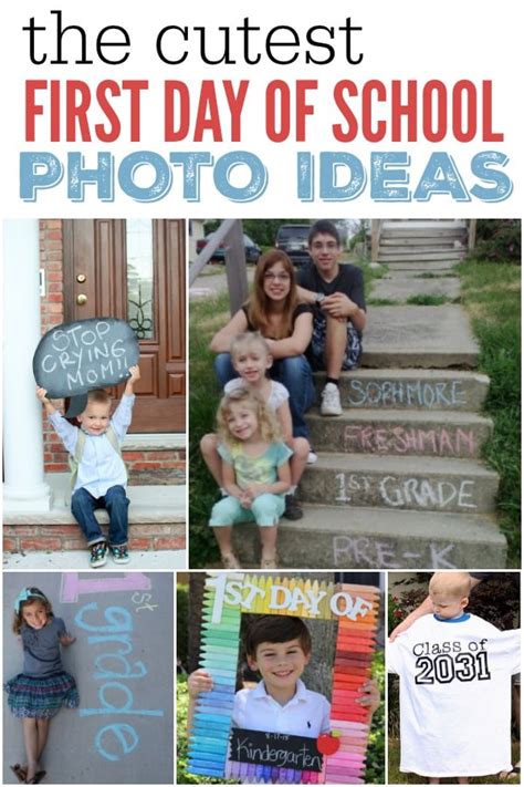 First Day Of School Picture Ideas 21 First Day Of School Ideas