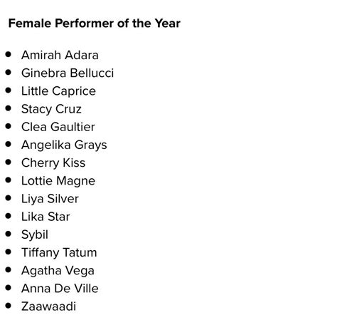 angelika grays on twitter i am so happy to be nominated as a “female performer of the year