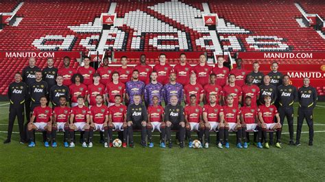 Manchester United All Players In Stadium Background Hd Manchester