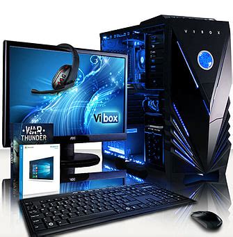 Buy VIBOX Supernova Package 9 Gaming PC 4 1GHz 6 Core GTX 1050 Ti