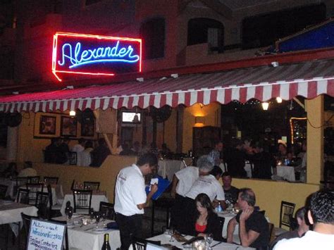 Alexanders On The Marina Picture Of Alexander Restaurant Los Cabos