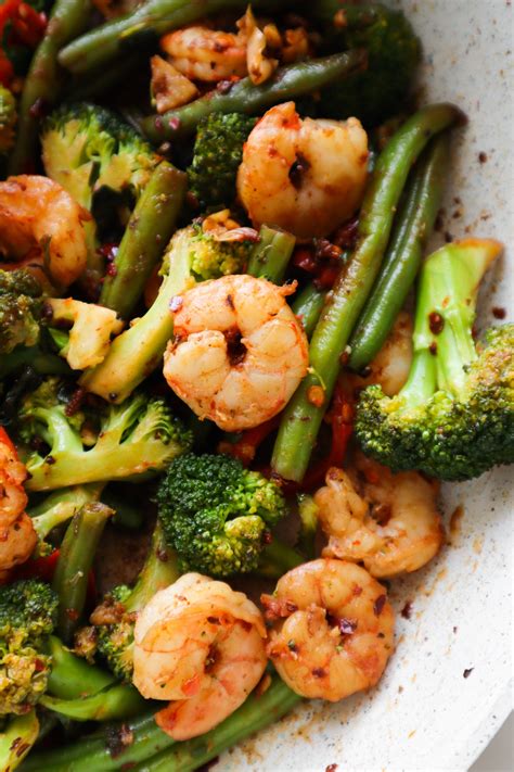 15 Minute Spicy Shrimp And Vegetable Stir Fry Homemade Mastery