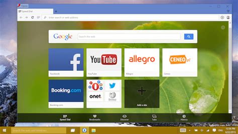 Opera is a secure internet browser that is both fast and full of features. Windows 10 Preview での Opera - Opera Japan
