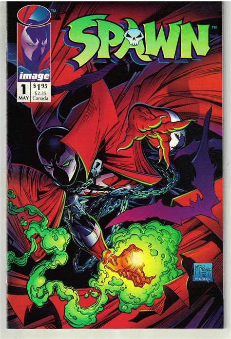 may 1992 todd mcfarlane s spawn 1 first printing image comic book spawn comics image