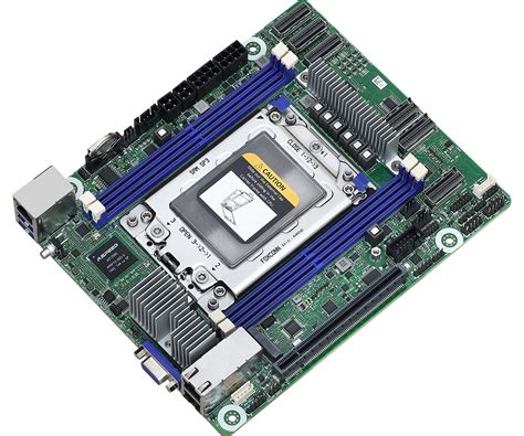 Amd Epyc Rome Cpus Now Supported On Mini Itx Platform Thanks To Asrock