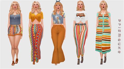 Sims 4 Cc Maxis Match Clothes Pack Plmaholic