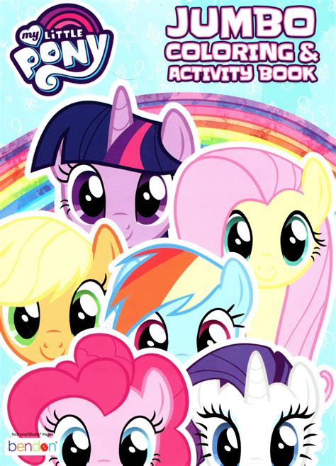 My Little Pony Jumbo Coloring And Activity Book Book 2