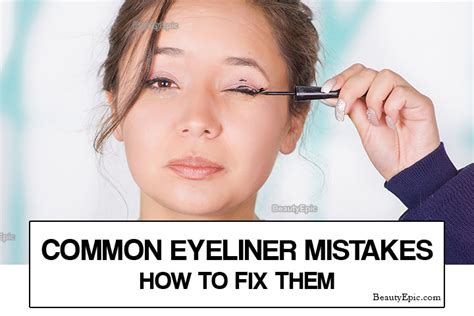 8 Common Eyeliner Mistakes And How To Redeem Yourself