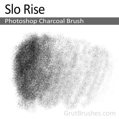Slo Rise Photoshop Charcoal Brush