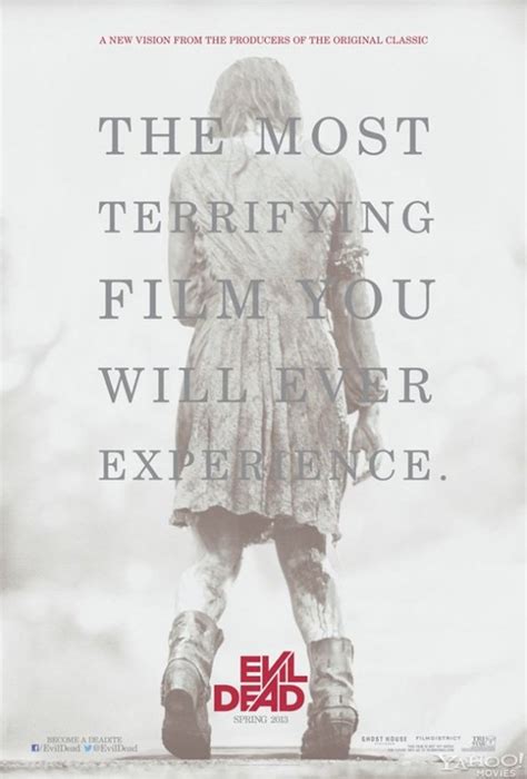 Evil Dead Remake Poster Sets The Bar High With Quite A Daring Claim