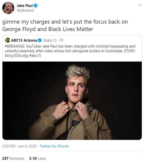 Jake Paul Gets Charged For Looting But Privilege Rescues Him From Justice