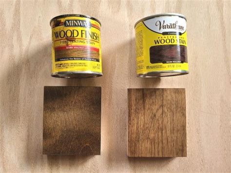 Minwax Dark Walnut Stain Color Overview Making Manzanita