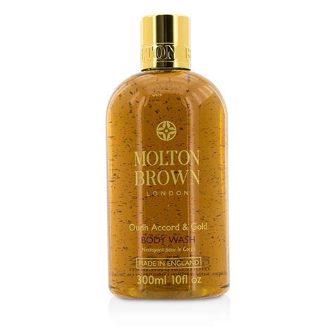 Molton Brown Oudh Accord And Gold Body Wash 300ml Cosmetics Now Australia