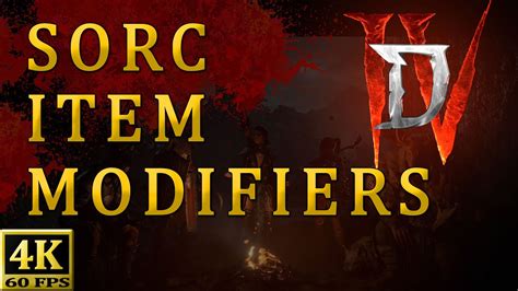 All Sorcerer Item Modifiers In Diablo Iv Gamewithski Youtube