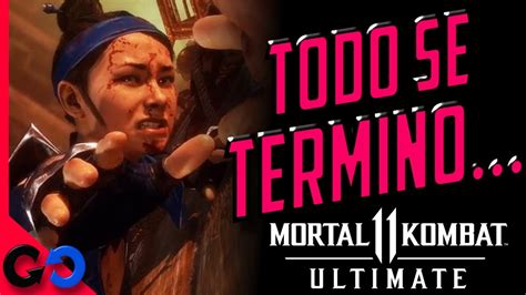 Mortal Kombat 11 Este Es El Final Adios Al Kombat Pack 3 Youtube