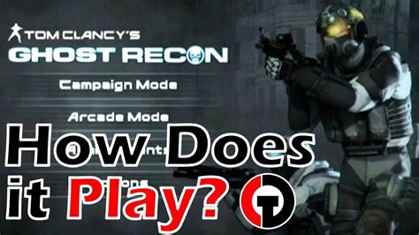 Tom Clancys Ghost Recon Wii Demonstrative Review Youtube