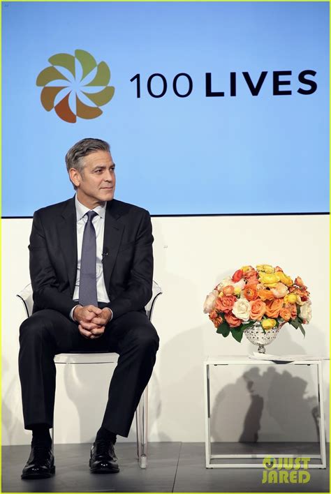 George Clooney Gets Amal S Support At Lives NYC Event Photo