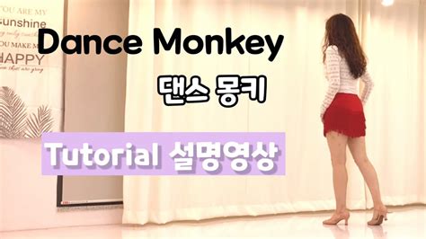 💎tutorial설명영상 Dance Monkey Line Dance 댄스몽키 Youtube