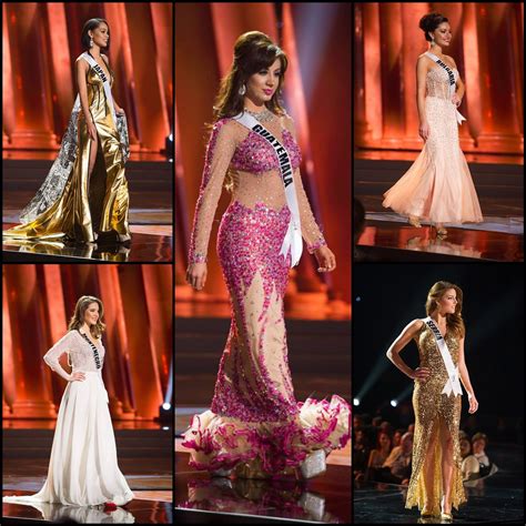 sashes and tiaras my 10 least favorite gowns of miss universe 2015 preliminaries nick verreos