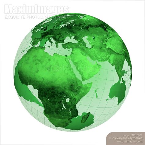 Image Of Green Globe Stock Image Mxi18531
