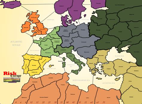 Risk Europe Map Emeiprofamariagivalda