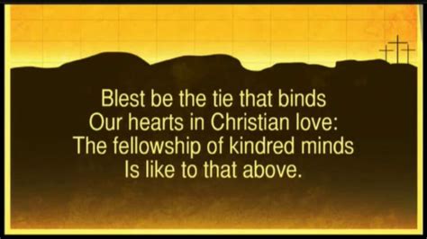 Blest Be The Tie That Binds 438 On Vimeo