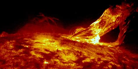 Nasa Captures Solar Prominence Eruption Business Insider