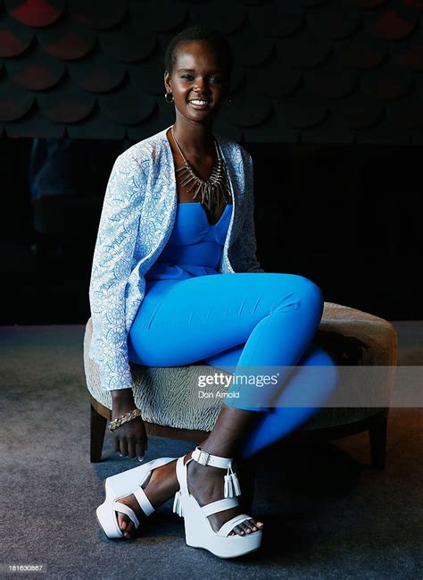 nyadak duckie thot poses during a photo call on the eve of the foto di attualità getty images