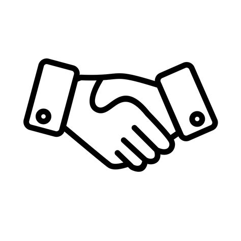 Hand Shake Icon Vector Art Icons And Graphics For Free Download