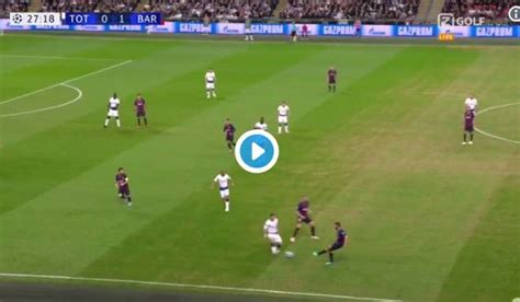 ivan rakitic goal vs tottenham with dutch commentary video