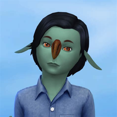Zaneida And The Sims 4 — Trolls Nose For Kids And Toddlers Base Game