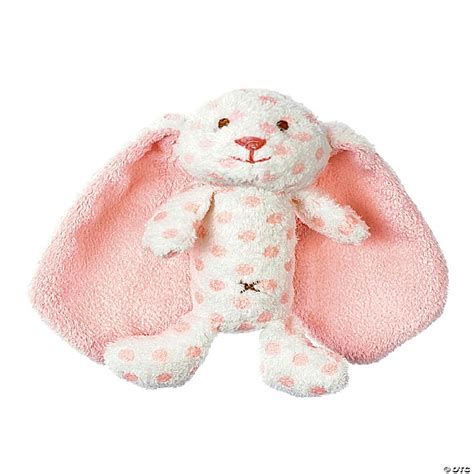 Teddykompaniet Big Ears Plush Baby Rattle Bunny Oriental Trading