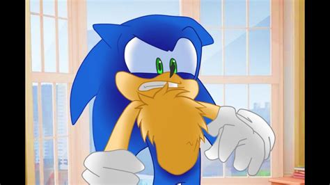 La Nueva Melena De Sonic Sonics New Chest Fur Youtube